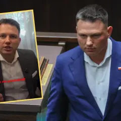 Waldemar Humięcki w kadrze, mówi "Nikt nic nie powiedział!". Prawdziwe powody zawieszenia Waldemara Humięckiego w prawach członka PiS pozostają niejasne.