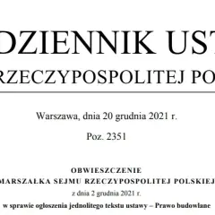 Prawo budowlane w Dzienniku Ustaw: kluczowe zmiany, które musisz znać