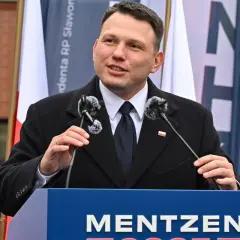 Sławomir Mentzen przemawia, ujawniając sekrety kampanii prezydenckiej i plany na drugą turę.