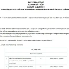 Ustawa o wynagradzaniu pracownikach samorządowych - kluczowe przepisy i zmiany
