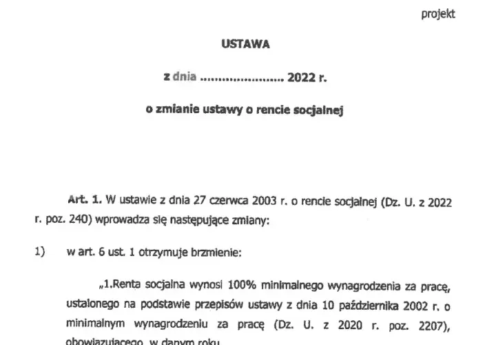 Ustawa o rencie socjalnej: Kluczowe informacje o przyznawaniu i wysokości świadczeń