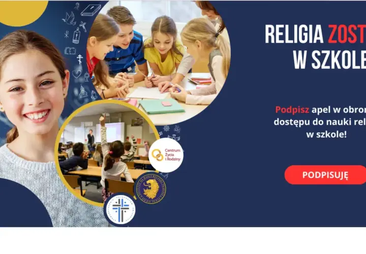 Dzieci uczą się, a apel o obronę dostępu do nauki religii w szkole wraca do sejmu. Poznaj prawdziwe powody!