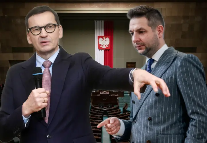 Mateusz Morawiecki i Patryk Jaki w Sejmie. Czy to prawdziwe powody kłótni Mateusza Morawieckiego z Patrykiem Jakim?