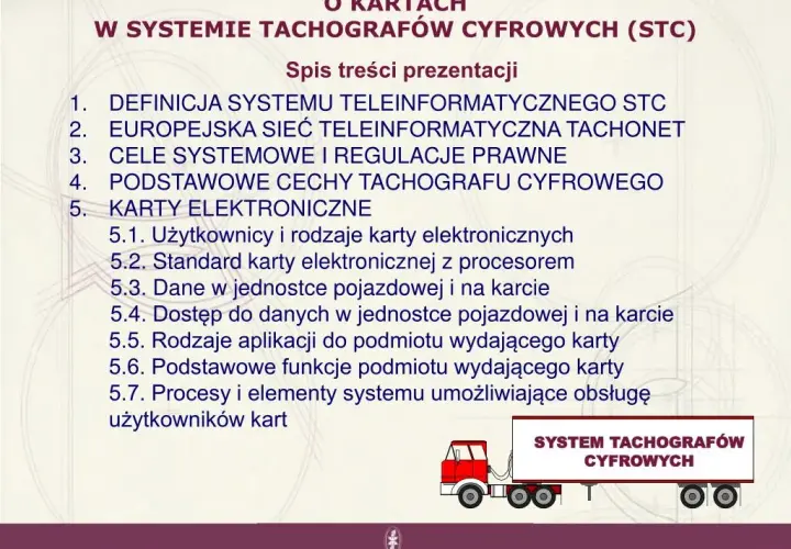Ustawa o systemie tachografów cyfrowych – co musisz wiedzieć, aby uniknąć problemów