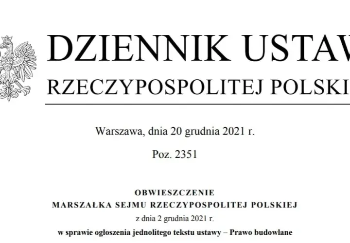 Prawo budowlane w Dzienniku Ustaw: kluczowe zmiany, które musisz znać