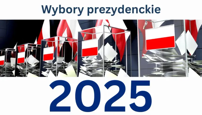 Wybory prezydenckie 2025: czy bezpieczeństwo wpłynie na termin? Kolejne urny wyborcze z polskimi flagami i stertami dokumentów.