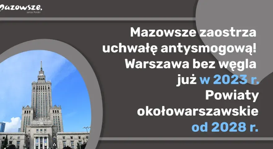 Ustawa antysmogowa Mazowieckie: Jakie zmiany w jakości powietrza?