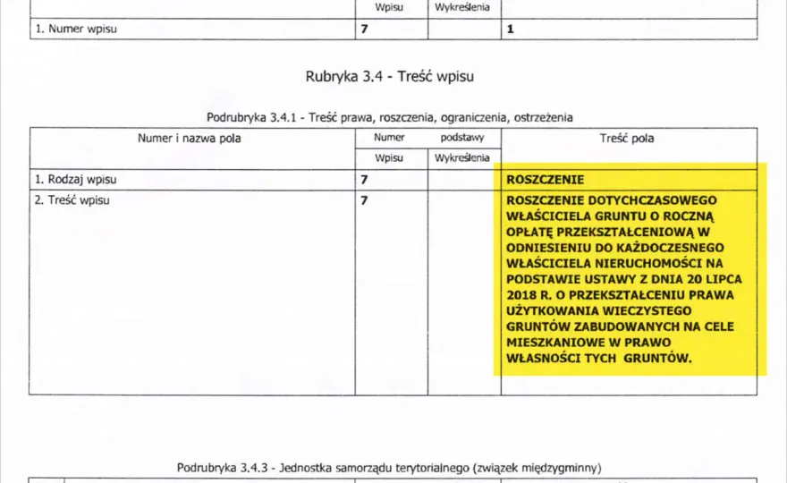 Ustawa o przekształceniu prawa użytkowania wieczystego – co musisz wiedzieć