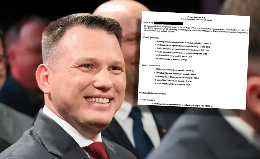 Sekrety oświadczenia majątkowego Sławomira Mentzena 2026 - Giełda i zyski