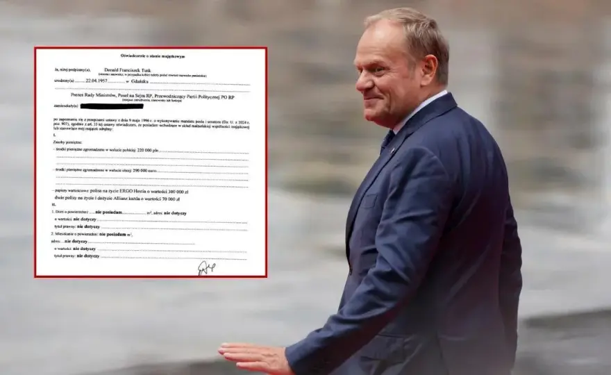 Ile zarabia premier Polski Tusk? Zaskakujące szczegóły wynagrodzenia