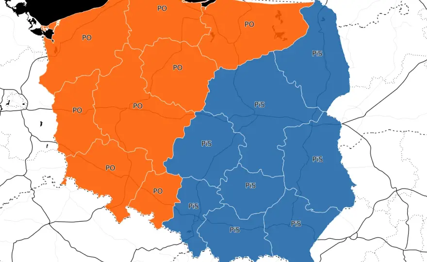 Miasta gdzie rządzi PiS – które miasta straciły władzę w wyborach?