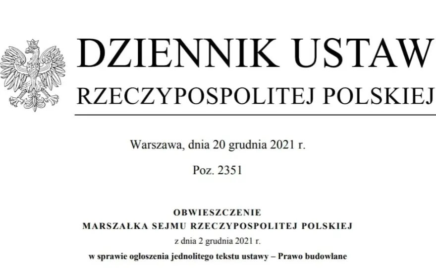 Prawo budowlane w Dzienniku Ustaw: kluczowe zmiany, które musisz znać