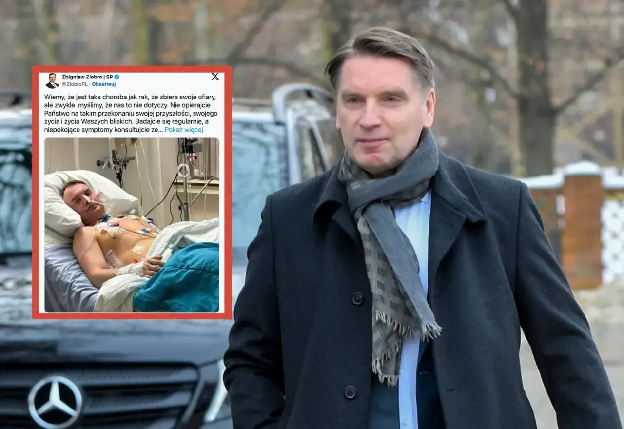 Zdjęcie W którym szpitalu leży Ziobro? Zaskakujące szczegóły jego stanu zdrowia