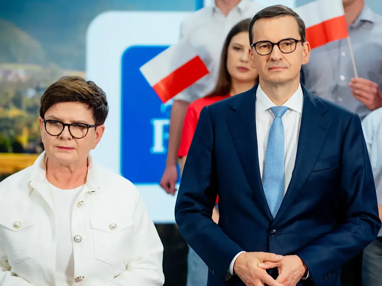 Beata Szydło i Mateusz Morawiecki, czy to koniec plotek o konflikcie z kierownictwem partii?