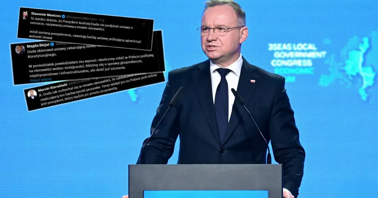 Dyskusja o tym, dlaczego projekt ustawy o mowie nienawiści został zakwestionowany przez trybunał, toczy się w mediach społecznościowych.