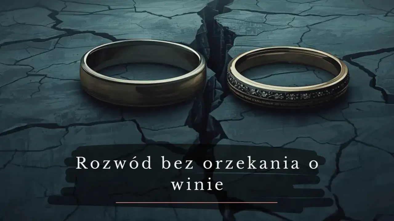 Dwa obrączki na pękniętej ziemi symbolizują rozłam. Projekt ustawy o łatwiejszych rozwodach bez orzekania o winie.