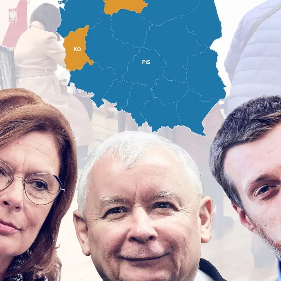 Zdjęcie Gdzie PiS ma największe poparcie? Zaskakujące wyniki wyborów w Polsce