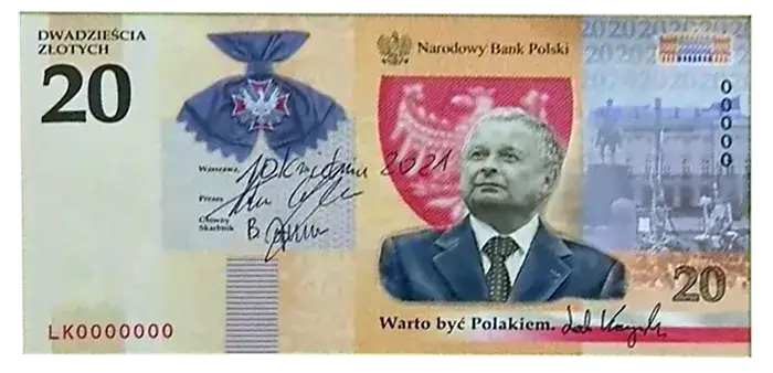 Zdjęcie Gdzie kupić banknot 20 zł Kaczyński? Sprawdź dostępność teraz
